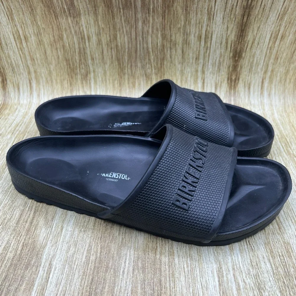 Birkenstock Barbados EVA Men's Size 13 EU 46 Black Slide Sandals Shoes